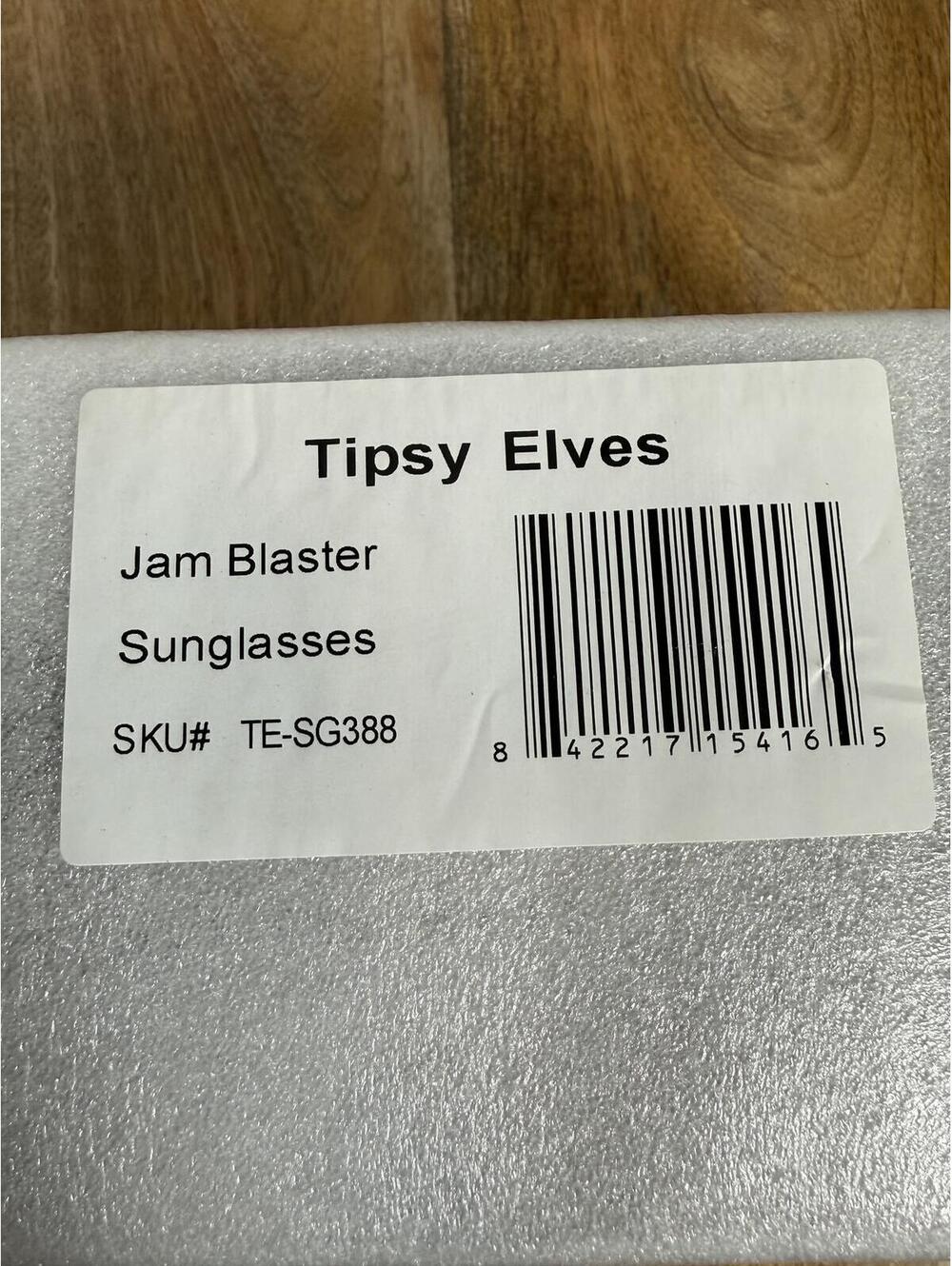 Tipsy Elves Jam Blaster Reflective Performance Sunglasses NWT - Picture 4 of 7